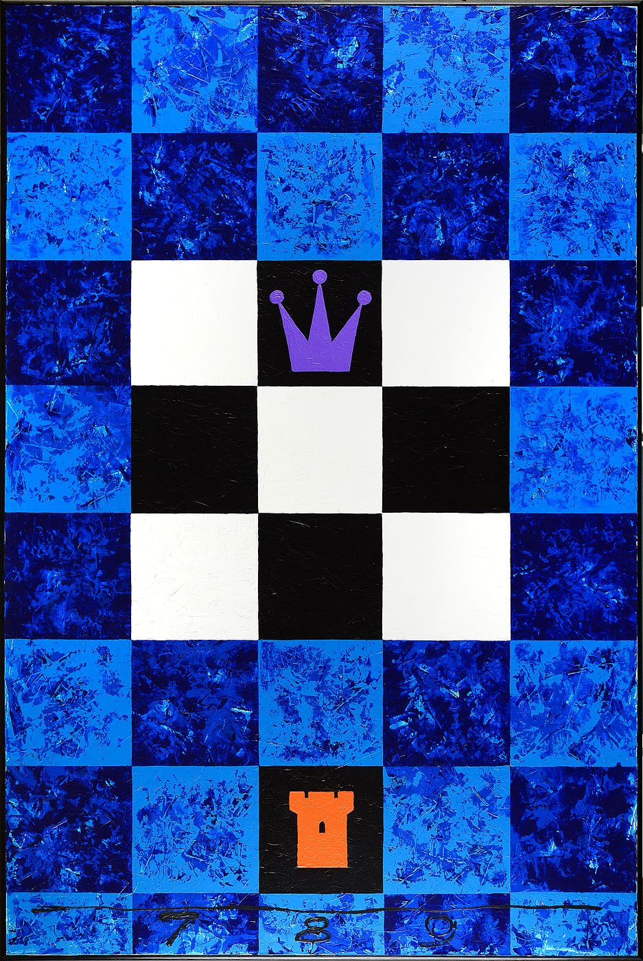 Threefold Game With Five Unknowns. Blue